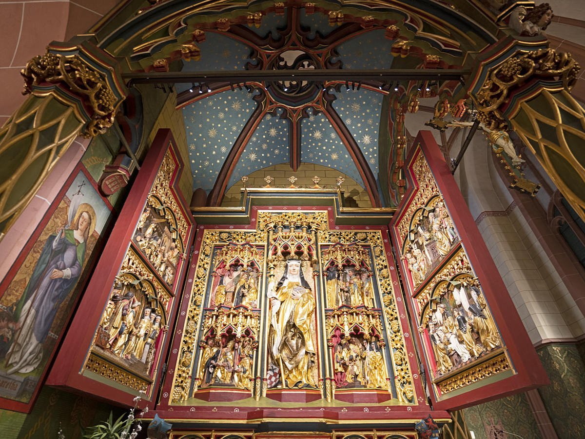 Rochuskapelle Bingen Altar Heiligenbild