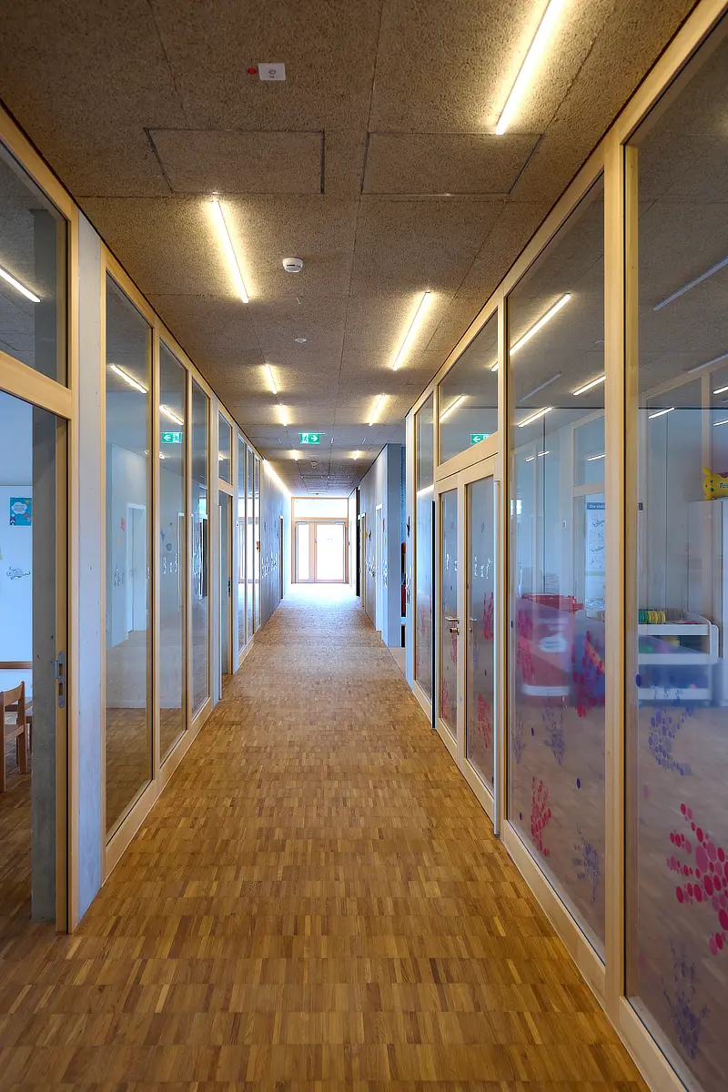 Kita- und Jugendzentrum Leinfelden Flur Eingang