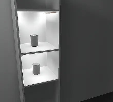 Applications des éclairages linéaires Éclairage par lumière incidente des deux côtés