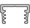 Montageprofile S-Serie Cover-Flat-Blind