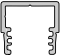Montageprofile S-Serie Cover-Sqare-Blind