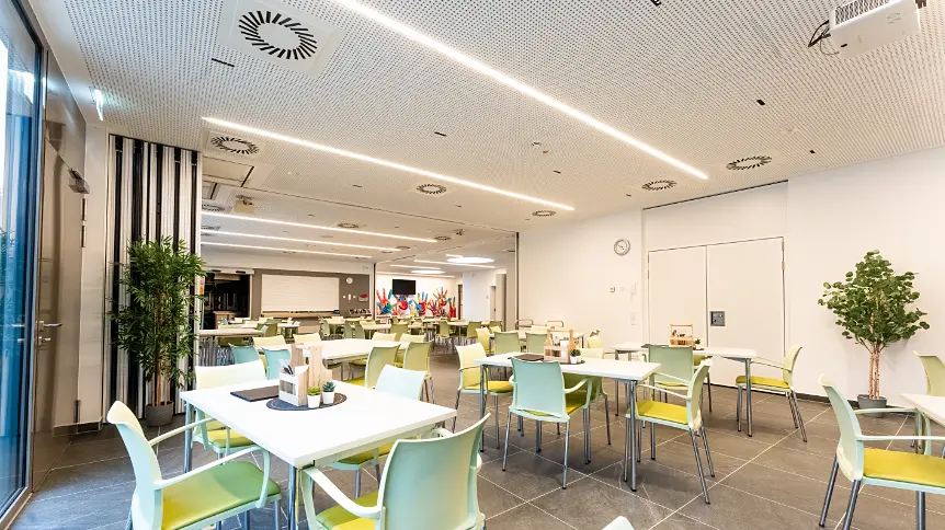 Dagcentrum Weiler, directe verlichting